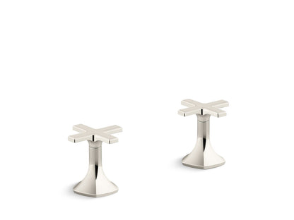 KOHLER K-27018-3 Occasion Deck-mount bath faucet handles with Cross design