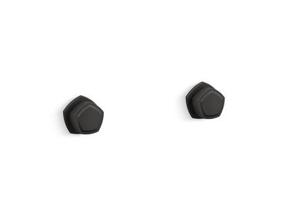 KOHLER K-T27013-9 Occasion Wall-mount bathroom sink faucet Knob handle trim, 1.2 gpm