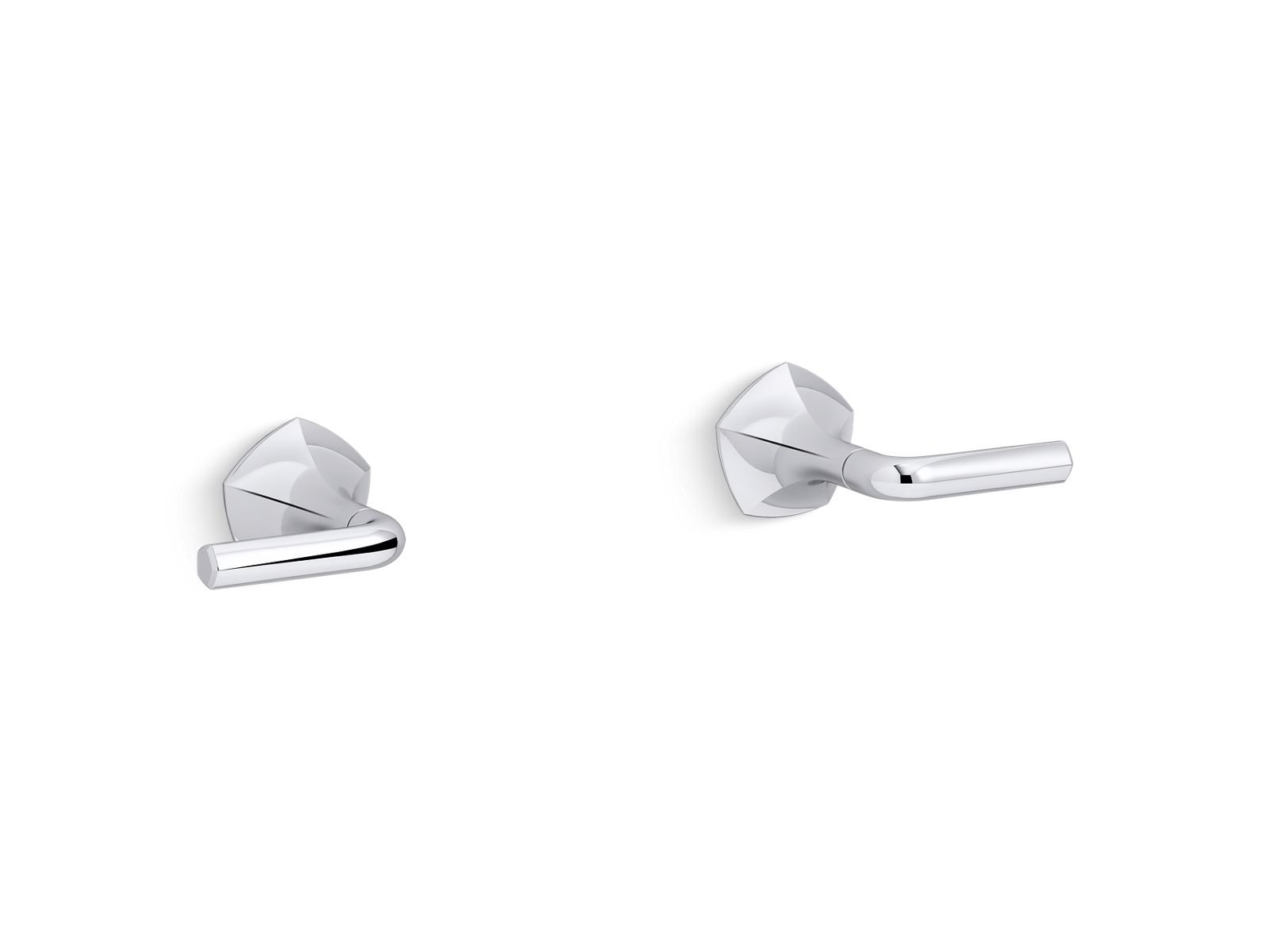 KOHLER K-T27013-4 Occasion Wall-mount bathroom sink faucet Lever handle trim, 1.2 gpm