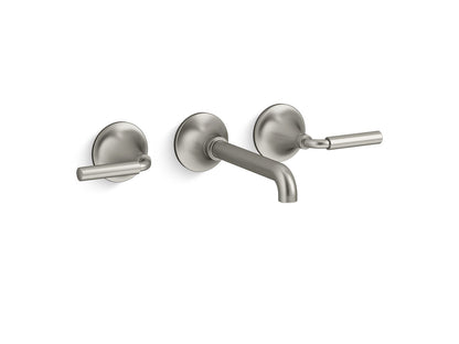 KOHLER K-T26439-4 Tone Wall-mount bathroom sink faucet trim, 1.2 gpm