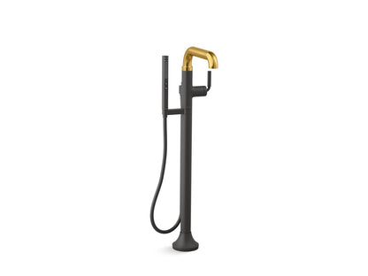 KOHLER K-T27424-4 Tone Floor-mount bath filler trim with handshower