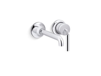 KOHLER K-26438-4 Tone Wall-mount single-handle bathroom sink faucet, 1.2 gpm