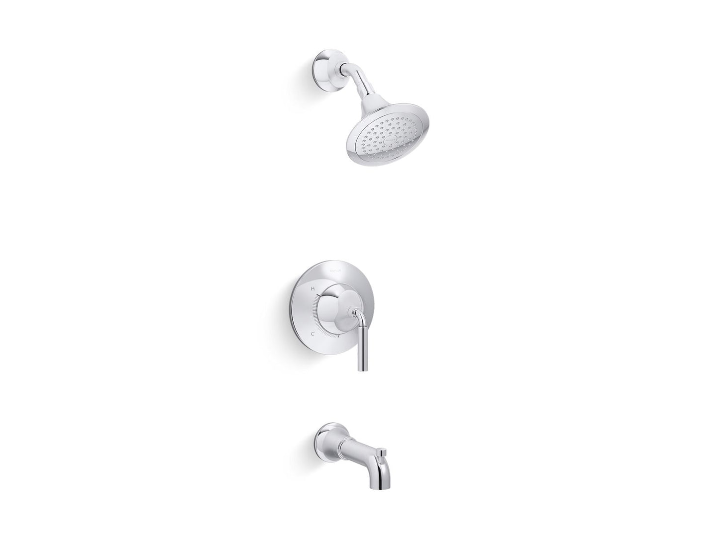 KOHLER K-TS27421-4G Tone Rite-Temp bath and shower trim kit, 1.75 gpm