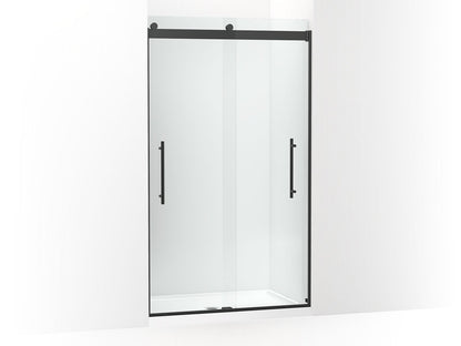 KOHLER K-702427-L Levity Plus Frameless sliding shower door, 81-5/8" H x 44-5/8 - 47-5/8" W, with 3/8"-thick Crystal Clear glass