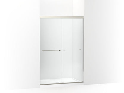 KOHLER K-707101-L Revel Sliding shower door, 70" H x 44-5/8 - 47-5/8" W, with 5/16" thick Crystal Clear glass