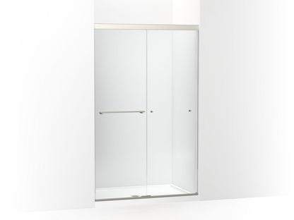 KOHLER K-707106-L Revel Sliding shower door, 76" H x 44-5/8 - 47-5/8" W, with 5/16" thick Crystal Clear glass