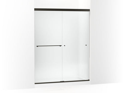 KOHLER K-707206-D3 Revel Sliding shower door, 76" H x 56-5/8 - 59-5/8" W, with 5/16" thick Frosted glass