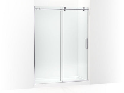 KOHLER K-701696-L Composed Sliding shower door, 78" H x 56-1/8 - 59-7/8" W, with 3/8" thick Crystal Clear glass