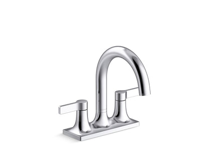 KOHLER K-28124-4K Venza Centerset bathroom sink faucet, 1.0 gpm