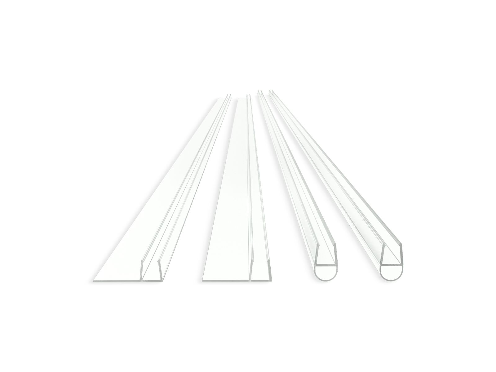 KOHLER K-705137 Sliding bath or shower door seal kit for 3/8"-thick glass