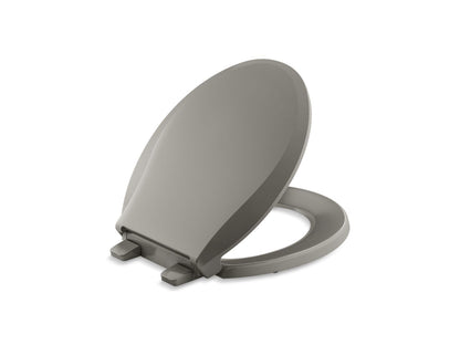 KOHLER K-4639-RL Cachet ReadyLatch Quiet-Close round-front toilet seat