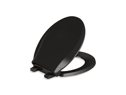 KOHLER K-4639-RL Cachet ReadyLatch Quiet-Close round-front toilet seat