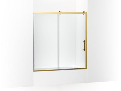 KOHLER K-702253-10L Rely 62-1/2" H sliding bath door with 3/8"-thick glass