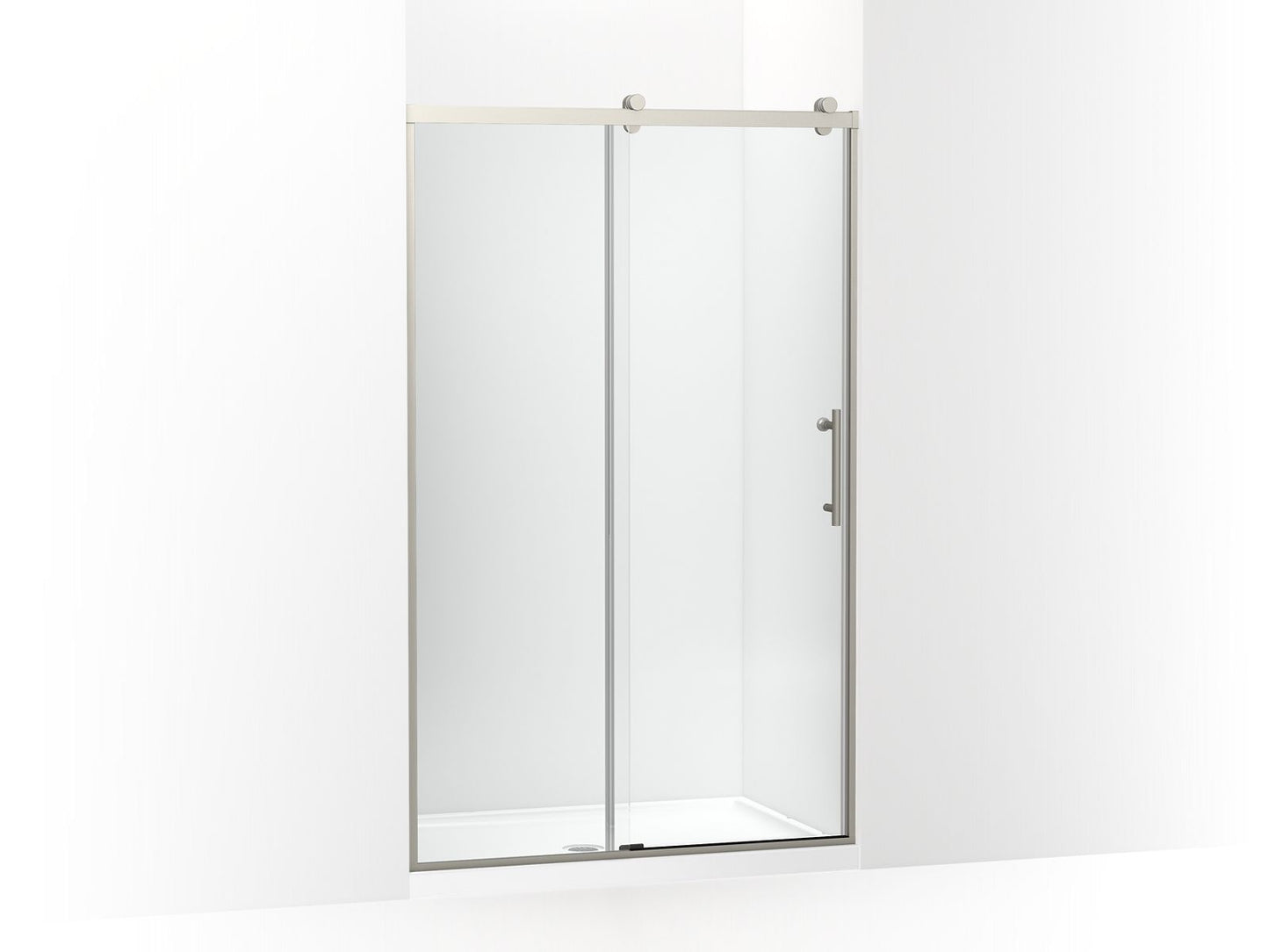 KOHLER K-709080-10L Rely 77" H sliding shower door with 3/8"-thick glass
