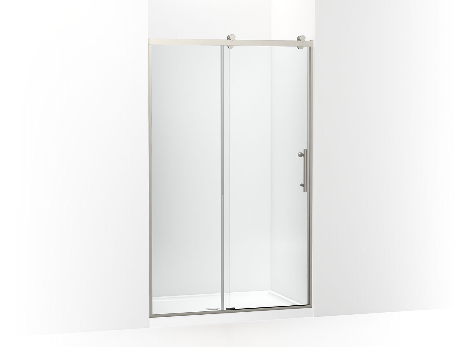 KOHLER K-709080-10L Rely 77" H sliding shower door with 3/8"-thick glass