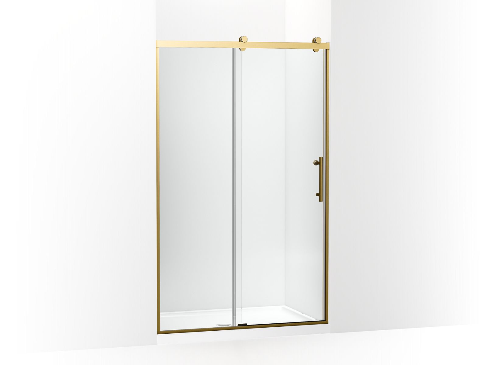KOHLER K-709080-10L Rely 77" H sliding shower door with 3/8"-thick glass