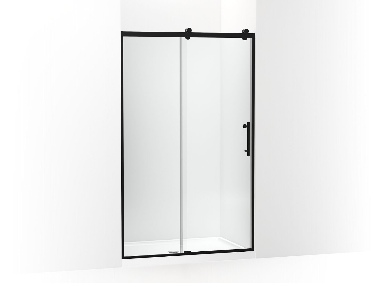 KOHLER K-709080-10L Rely 77" H sliding shower door with 3/8"-thick glass