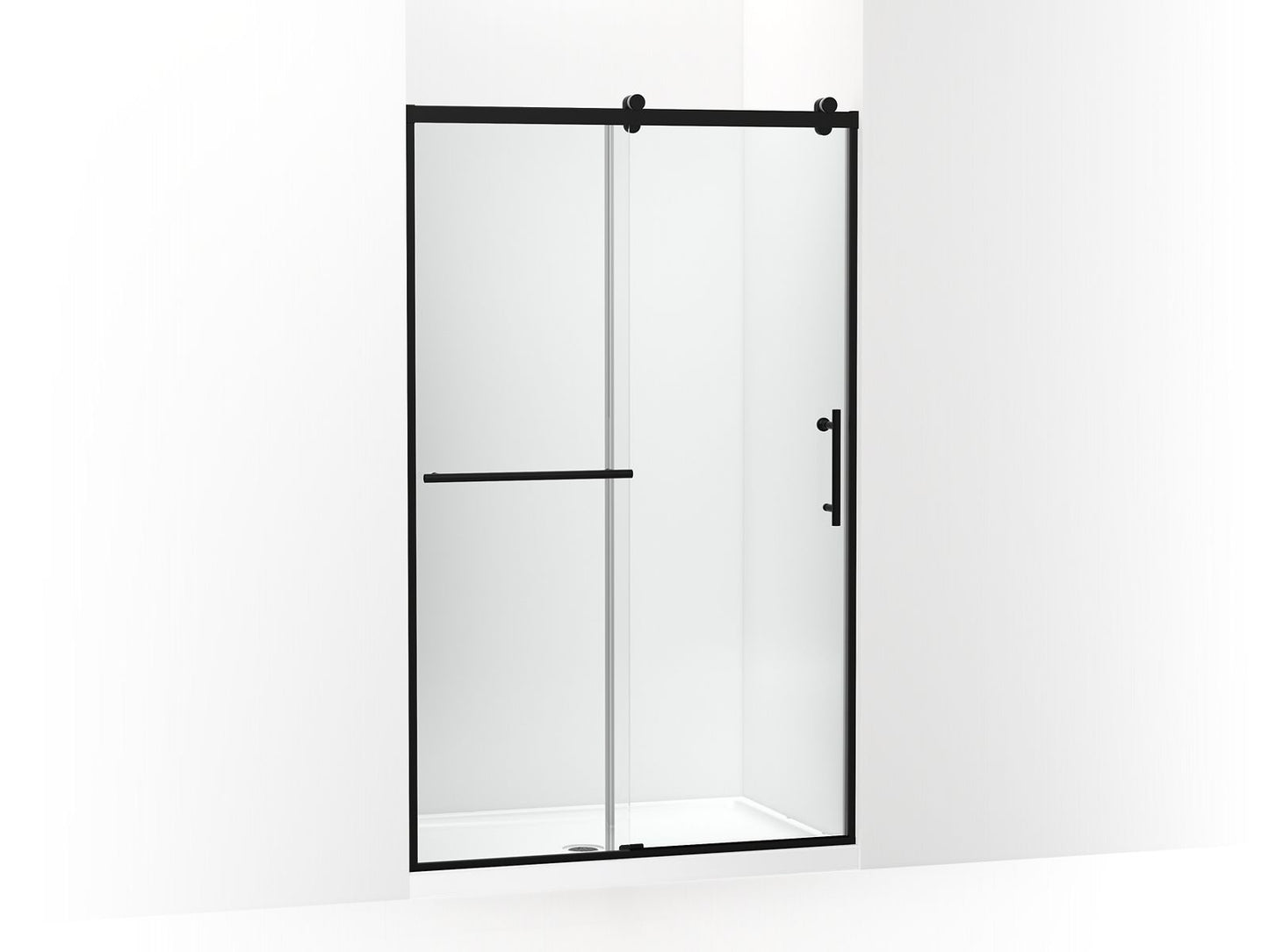 KOHLER K-709082-10L Rely 77" H sliding shower door with 3/8"-thick glass
