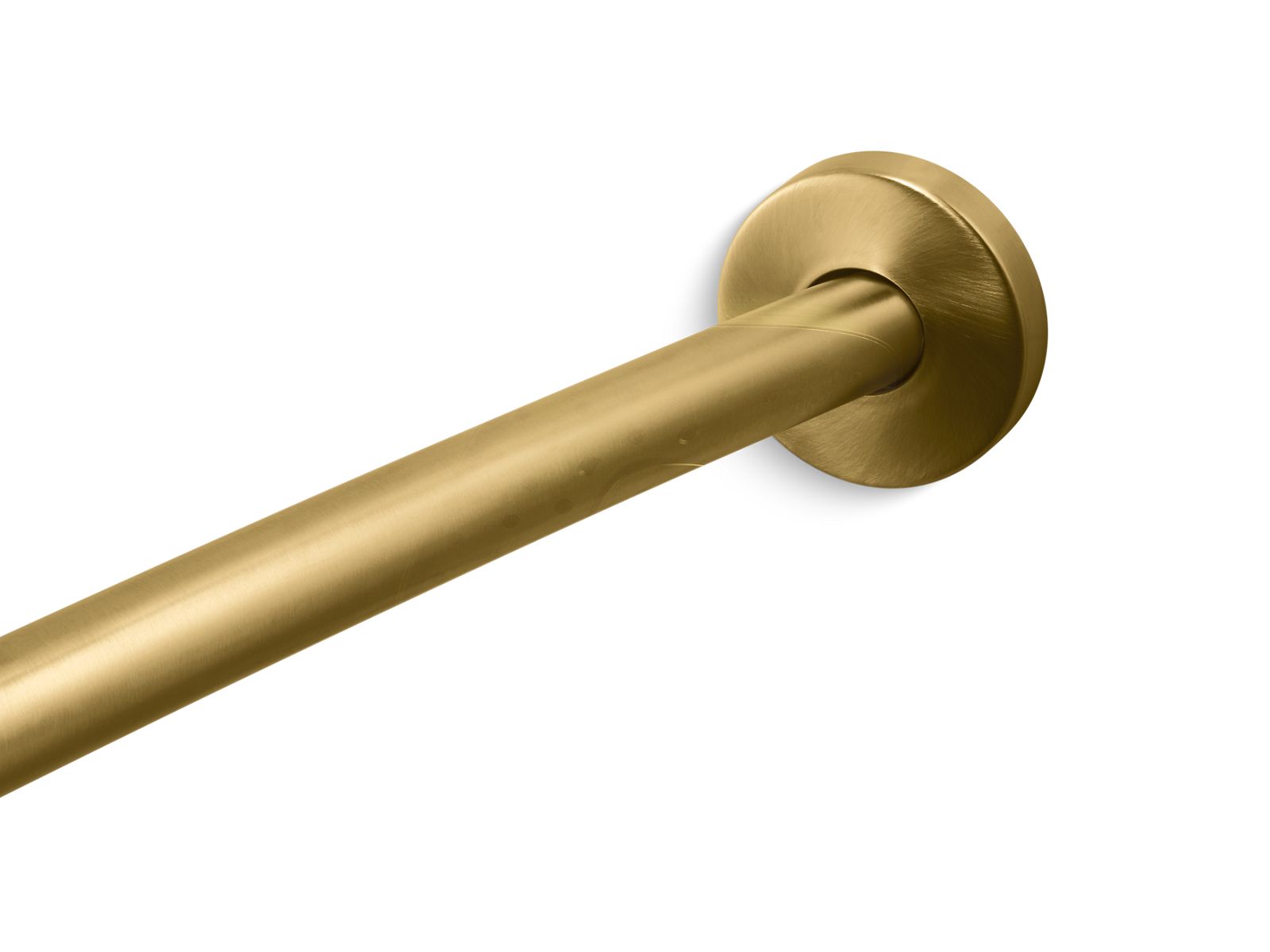 KOHLER Expanse Contemporary design curved shower rod