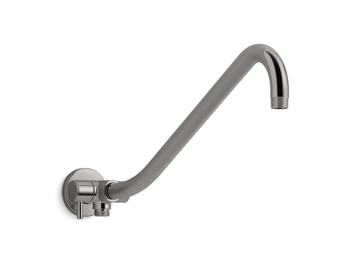 KOHLER Gooseneck Rainhead arm with 3-way diverter