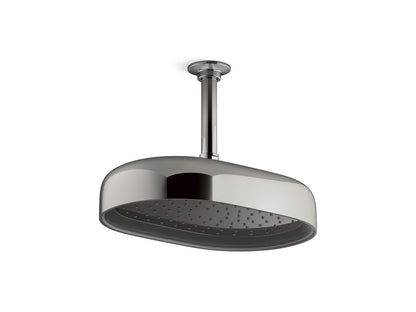 KOHLER K-26293-G Statement Oblong 12" single-function rainhead, 1.75 gpm