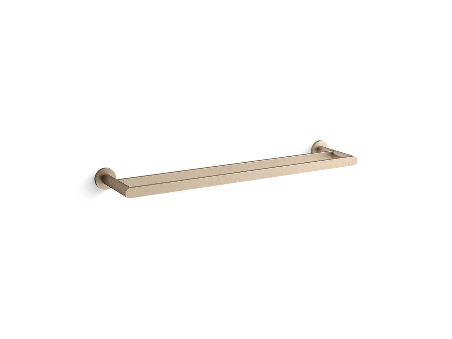 KOHLER Composed 24" double towel bar