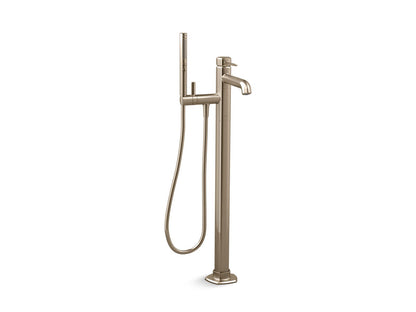 KOHLER K-T27025-4 Occasion Floor-mount bath filler trim with handshower
