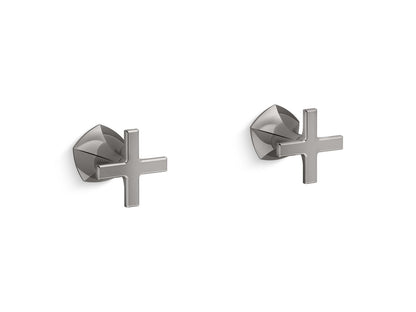 KOHLER K-T27013-3 Occasion Wall-mount bathroom sink faucet Cross handle trim, 1.2 gpm