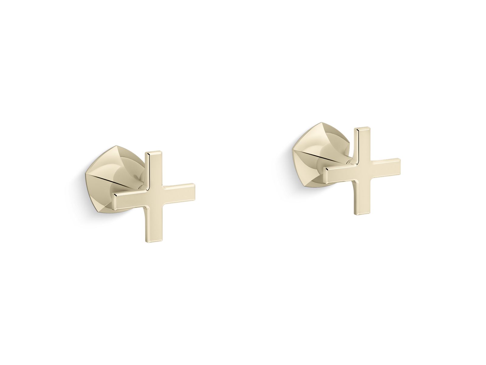 KOHLER K-T27013-3 Occasion Wall-mount bathroom sink faucet Cross handle trim, 1.2 gpm