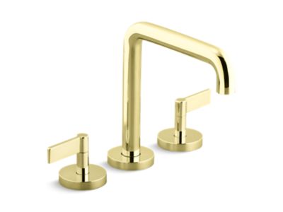 Kallista P21802-LV One Dm Bath Set, Tall Spout, Lever