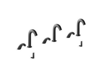 KOHLER K-181031-BB1 Oblo Curve Touchless lavatory faucets and soap dispensers for Constellation lavatory system, 0.5 gpm