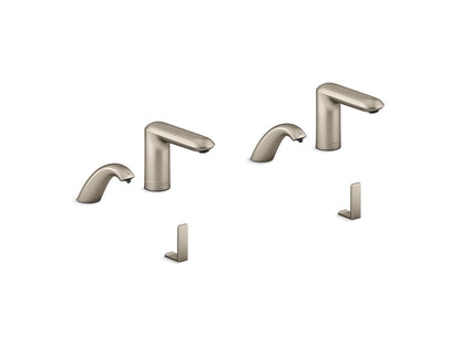 KOHLER K-181030-BK1 Kumin Curve Touchless lavatory faucets and soap dispensers for Constellation lavatory system, 0.5 gpm
