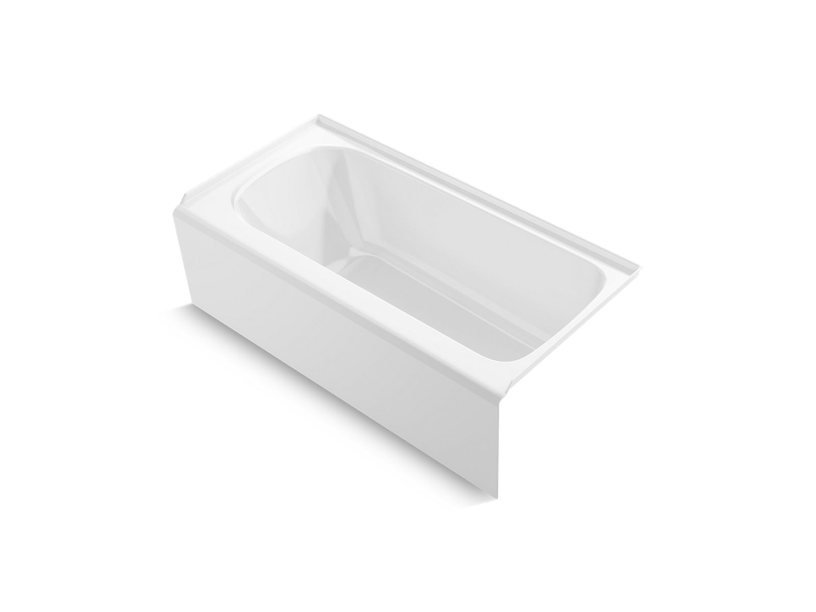 KOHLER K-25830-RA Avec 60" x 30" alcove bath, right drain