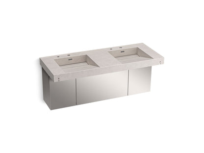 KOHLER Constellation™ 60" wall-mount basin lavatory system