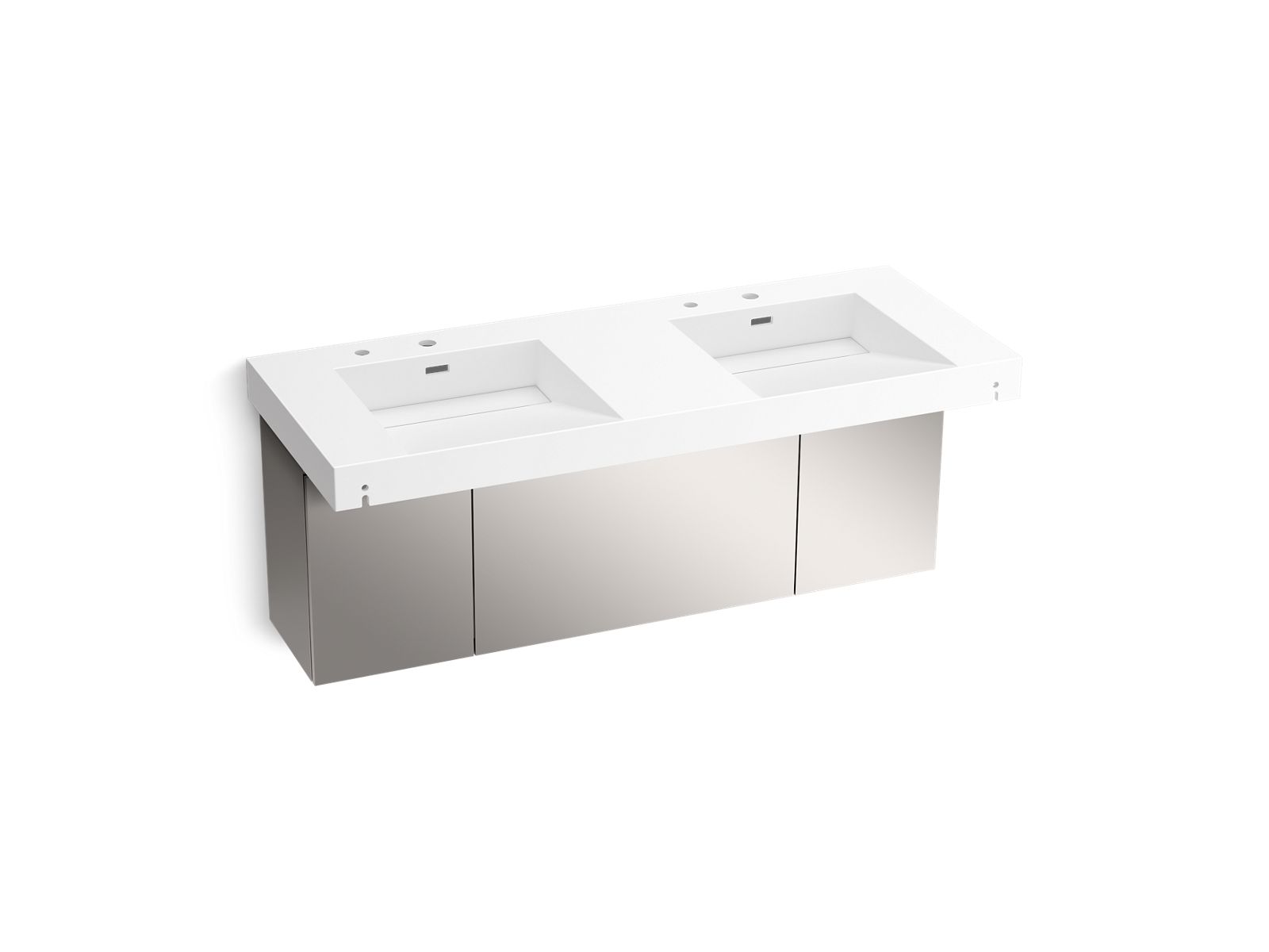 KOHLER Constellation™ 60" wall-mount basin lavatory system