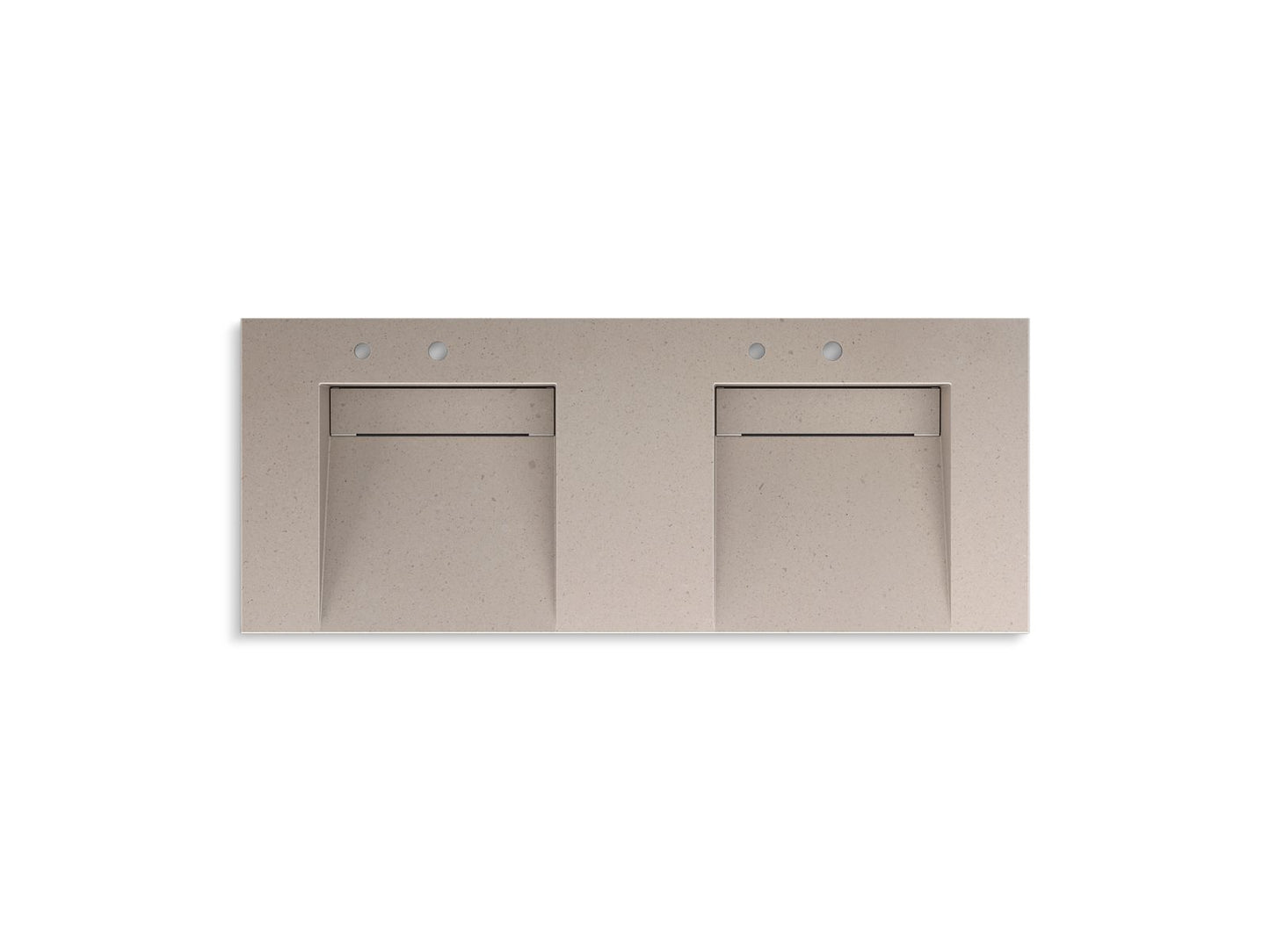 KOHLER Constellation™ 60" wall-mount basin lavatory system
