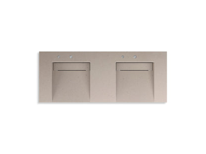KOHLER Constellation™ 60" wall-mount basin lavatory system