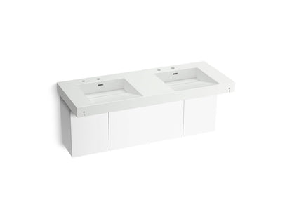KOHLER K-81030-BPW Constellation 60" wall-mount basin lavatory system