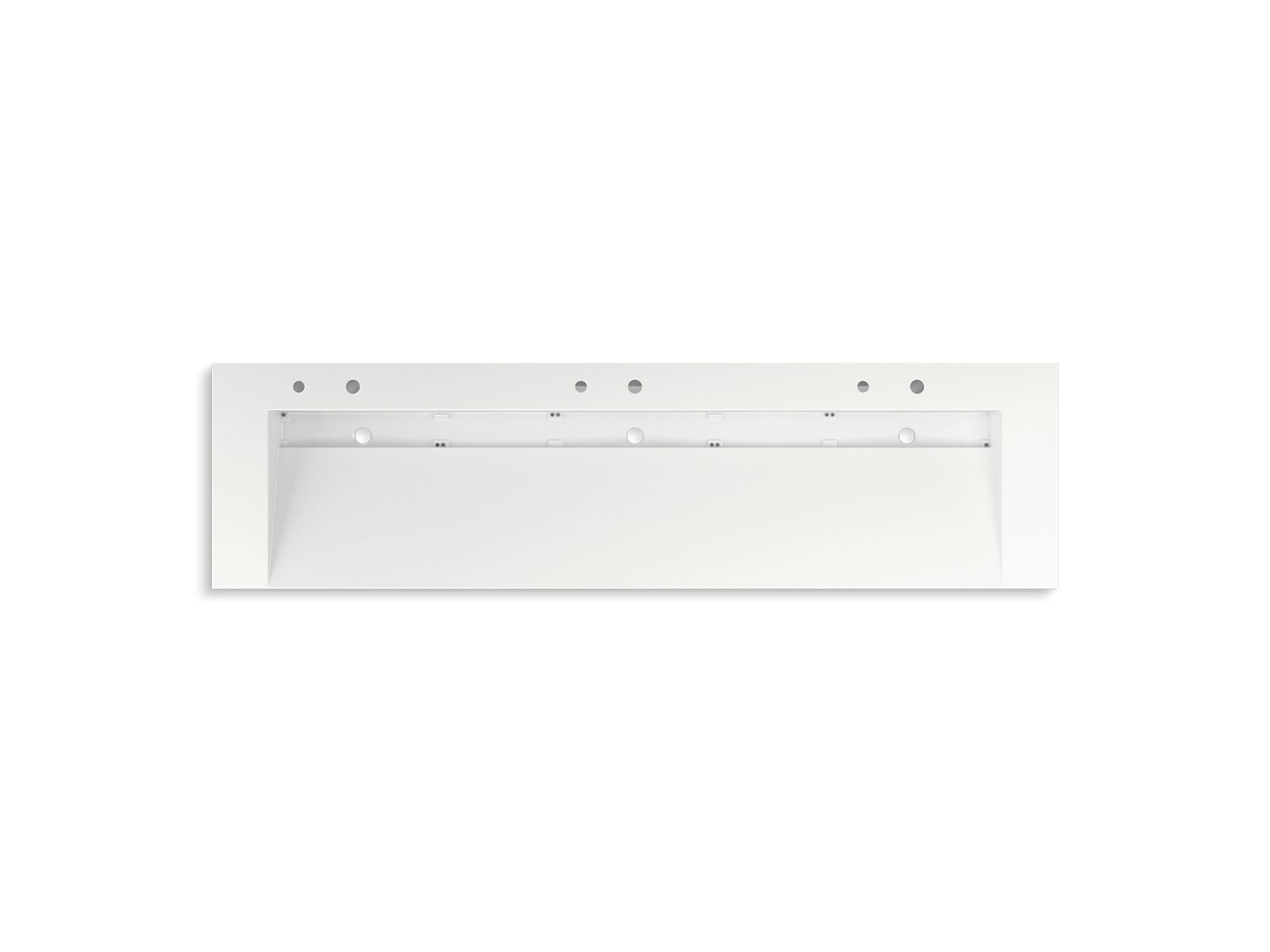 KOHLER K-81033-BSS Constellation 90" wall-mount trough lavatory system