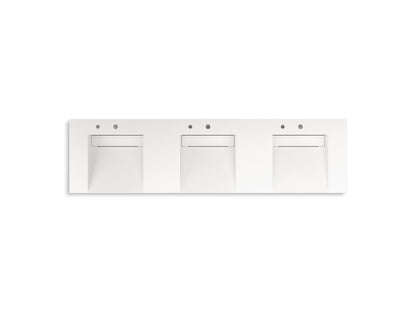 KOHLER K-81031-BSS Constellation 90" wall-mount basin lavatory system