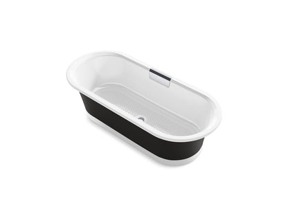 KOHLER K-29330-P5B0 Volute 70-7/8" x 30-3/8" freestanding bath with base