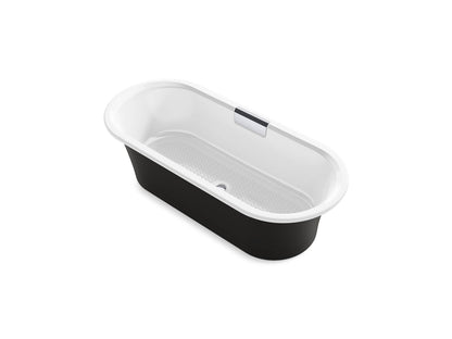 KOHLER K-29330-P5 Volute 70-7/8" x 30-3/8" freestanding bath with base