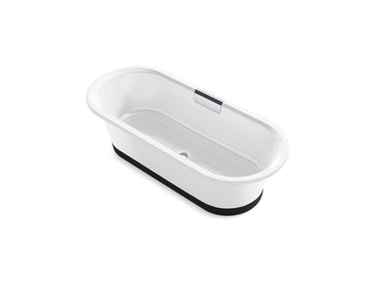 KOHLER K-29330-0B7 Volute 70-7/8" x 30-3/8" freestanding bath with base