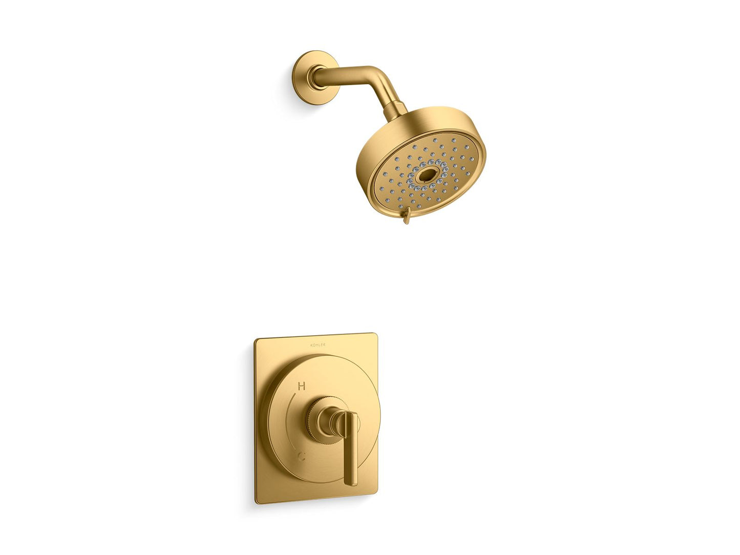 KOHLER K-TS35916-4Y Castia by Studio McGee Rite-Temp shower trim kit, 2.5 gpm