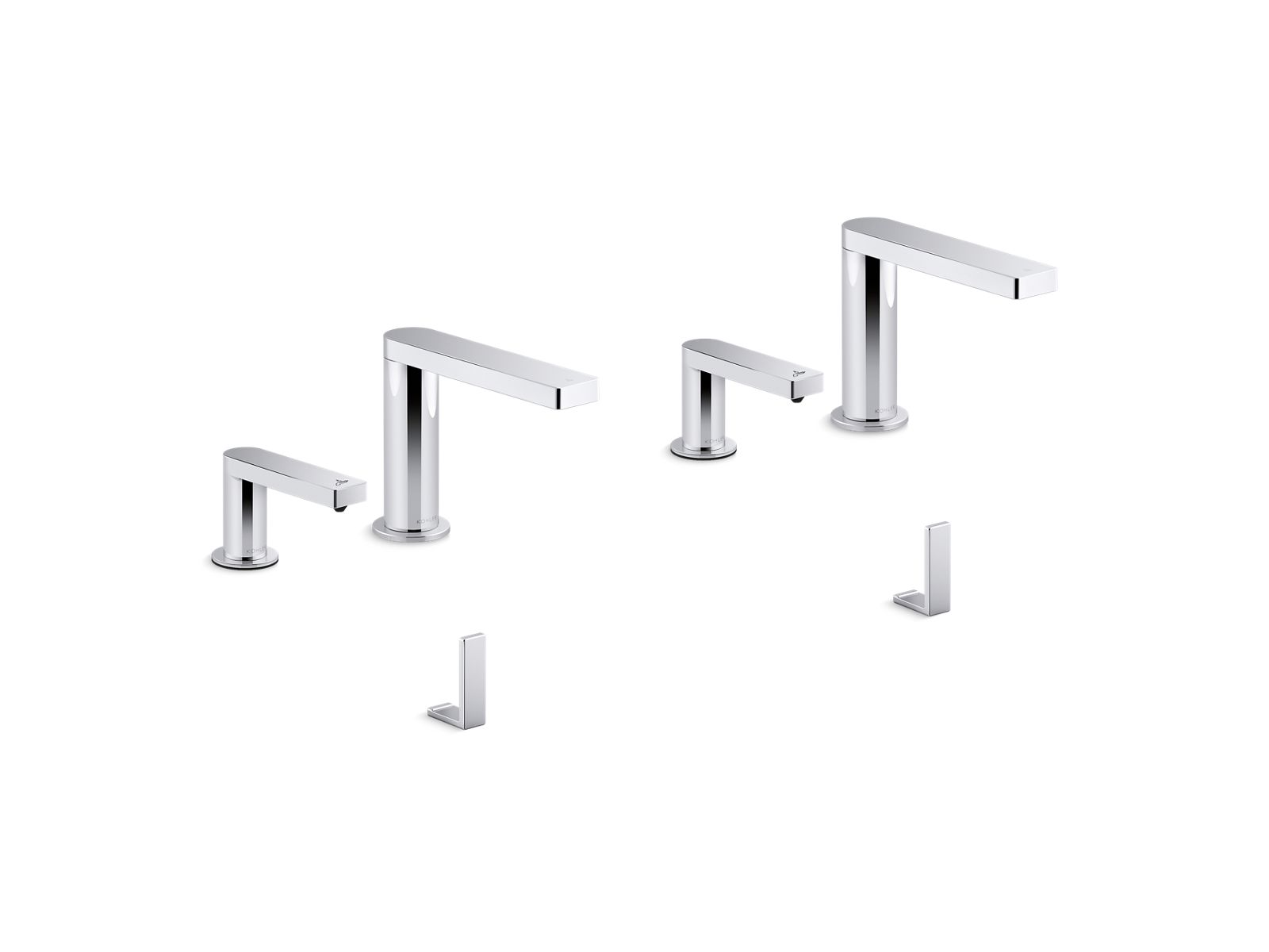KOHLER K-181030-BC1 Composed Touchless lavatory faucets and soap dispensers for Constellation lavatory system, 0.5 gpm