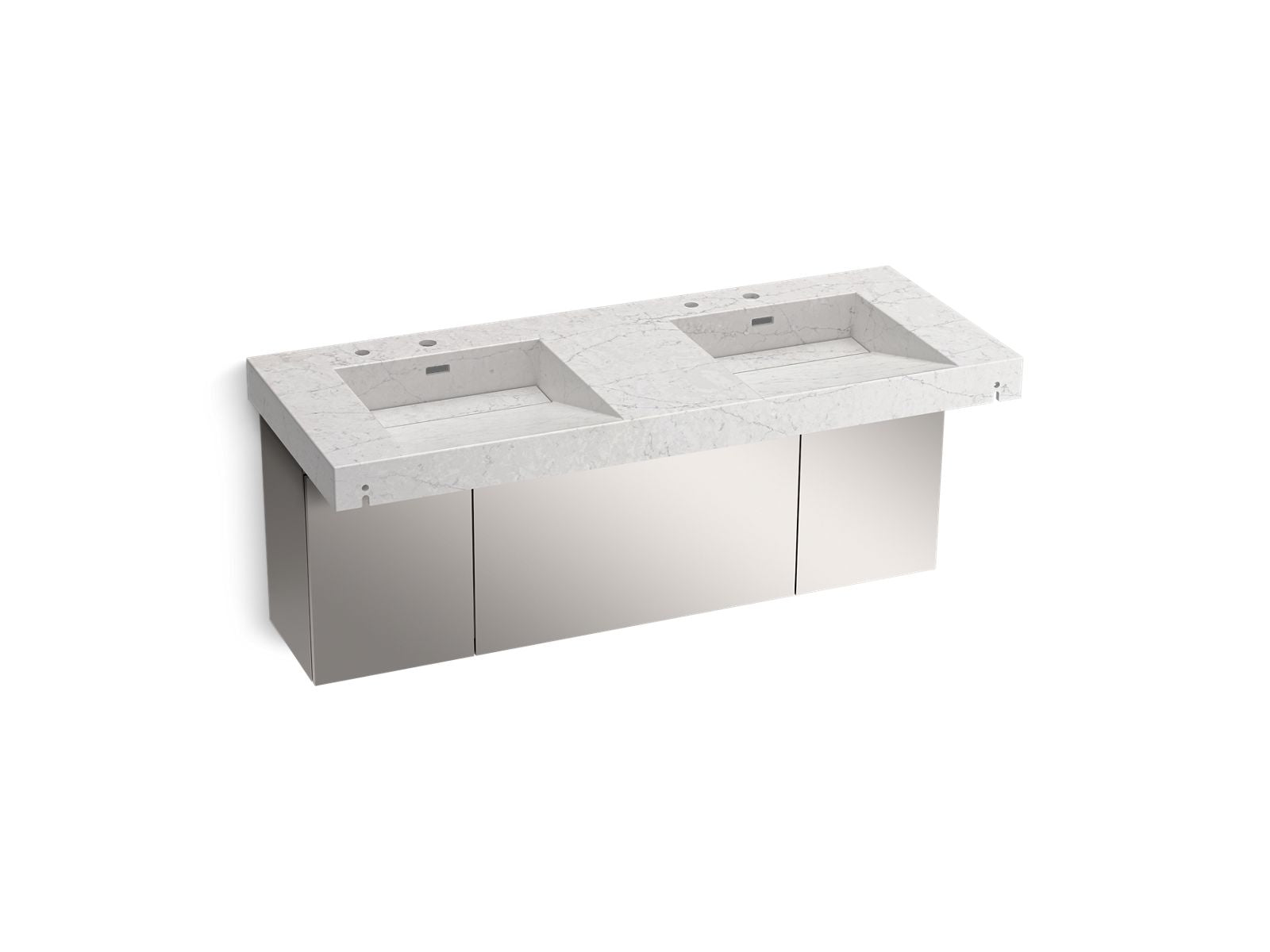 KOHLER Constellation™ 60" wall-mount basin lavatory system
