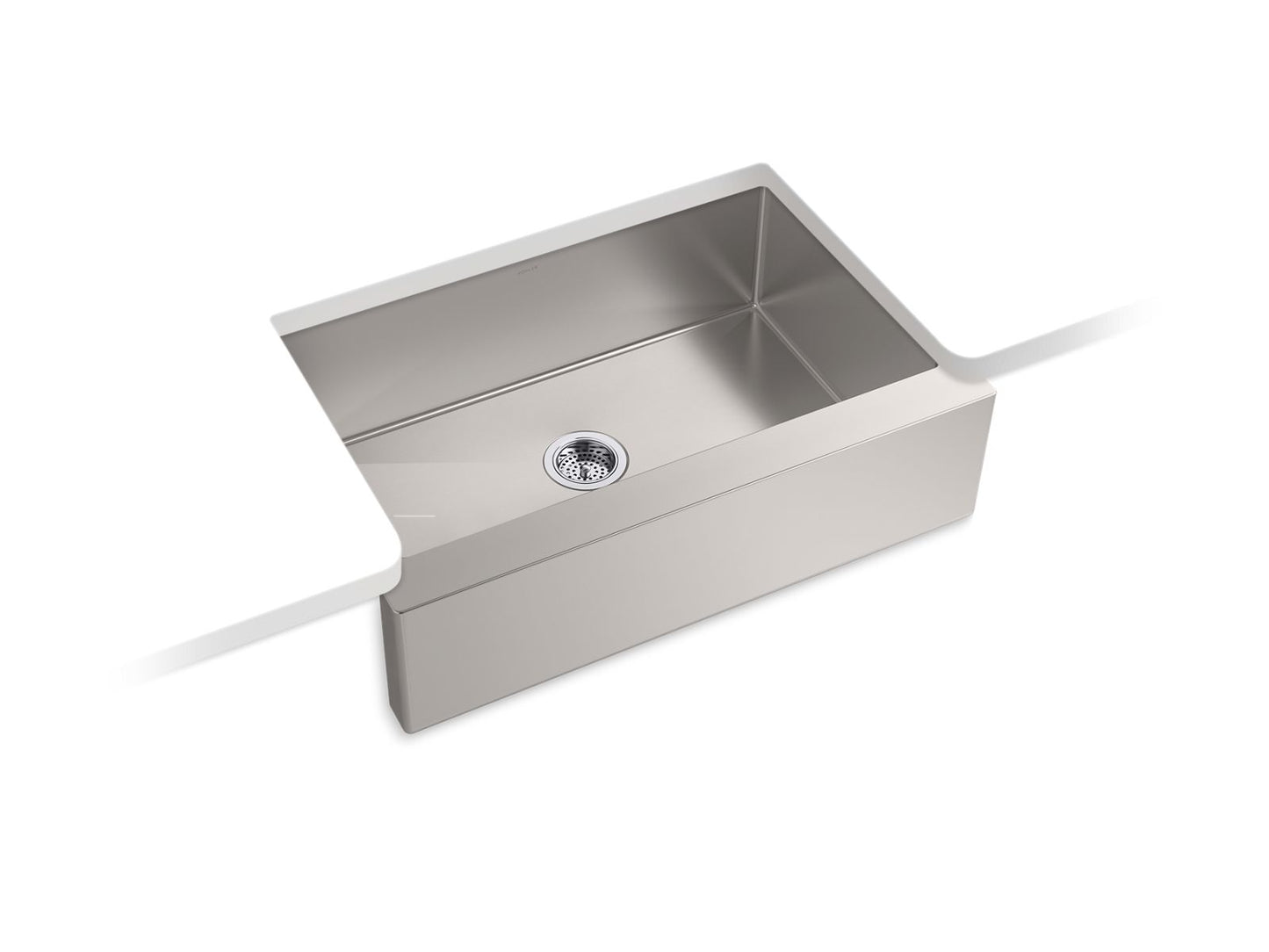 KOHLER Strive 33-1/2" undermount single-bowl farmhouse kitchen sink