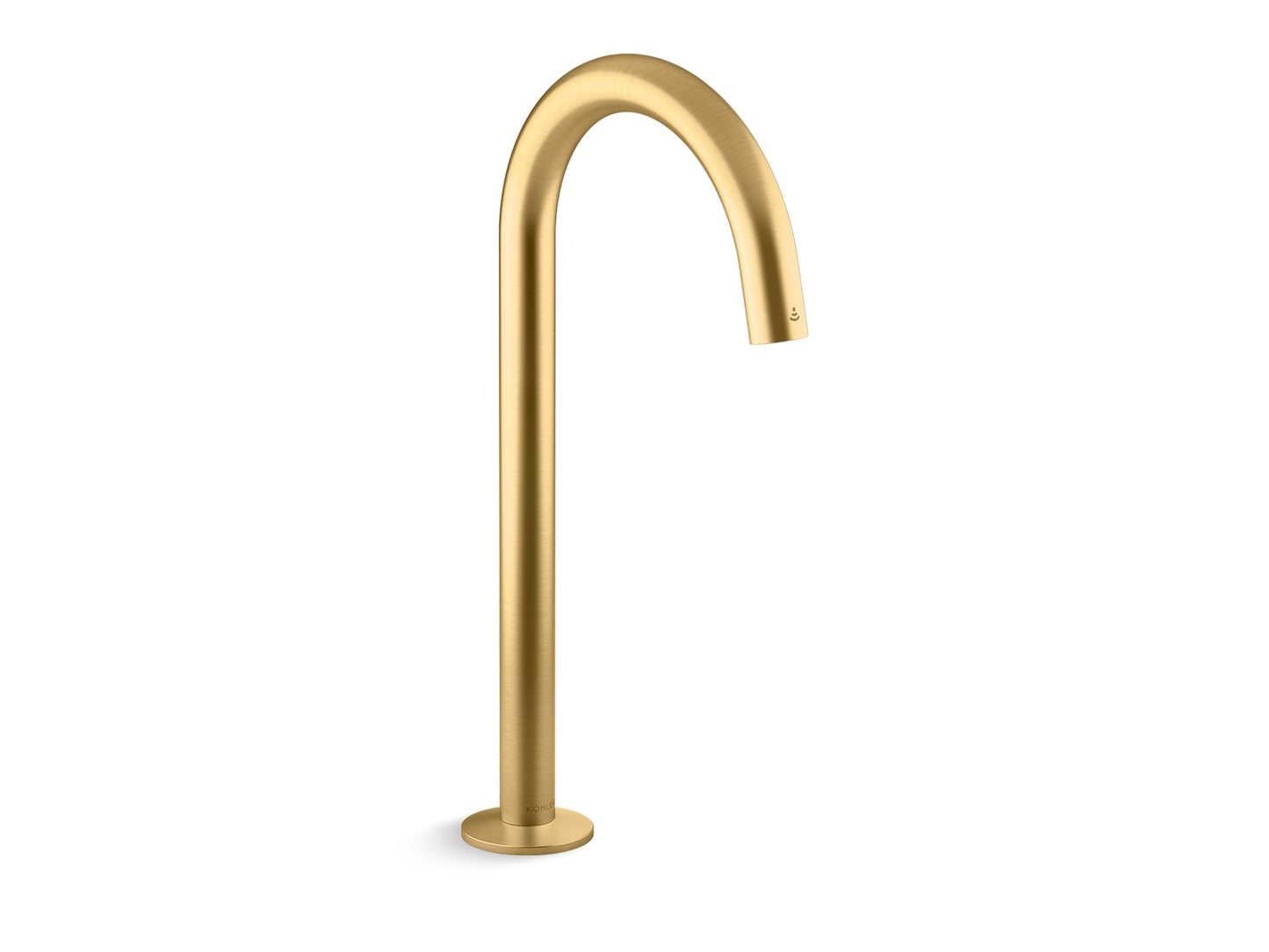 KOHLER Components Touchless lavatory faucet with Kinesis sensor technology, Tube design, AC-powered, 0.5 gpm