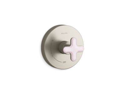 Kallista P32707-RST 002 Pressure Balance Trim, Rose Quartz