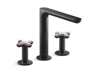 Kallista P32711-RST 002 Deck Mount Bath Faucet Rose Quartz